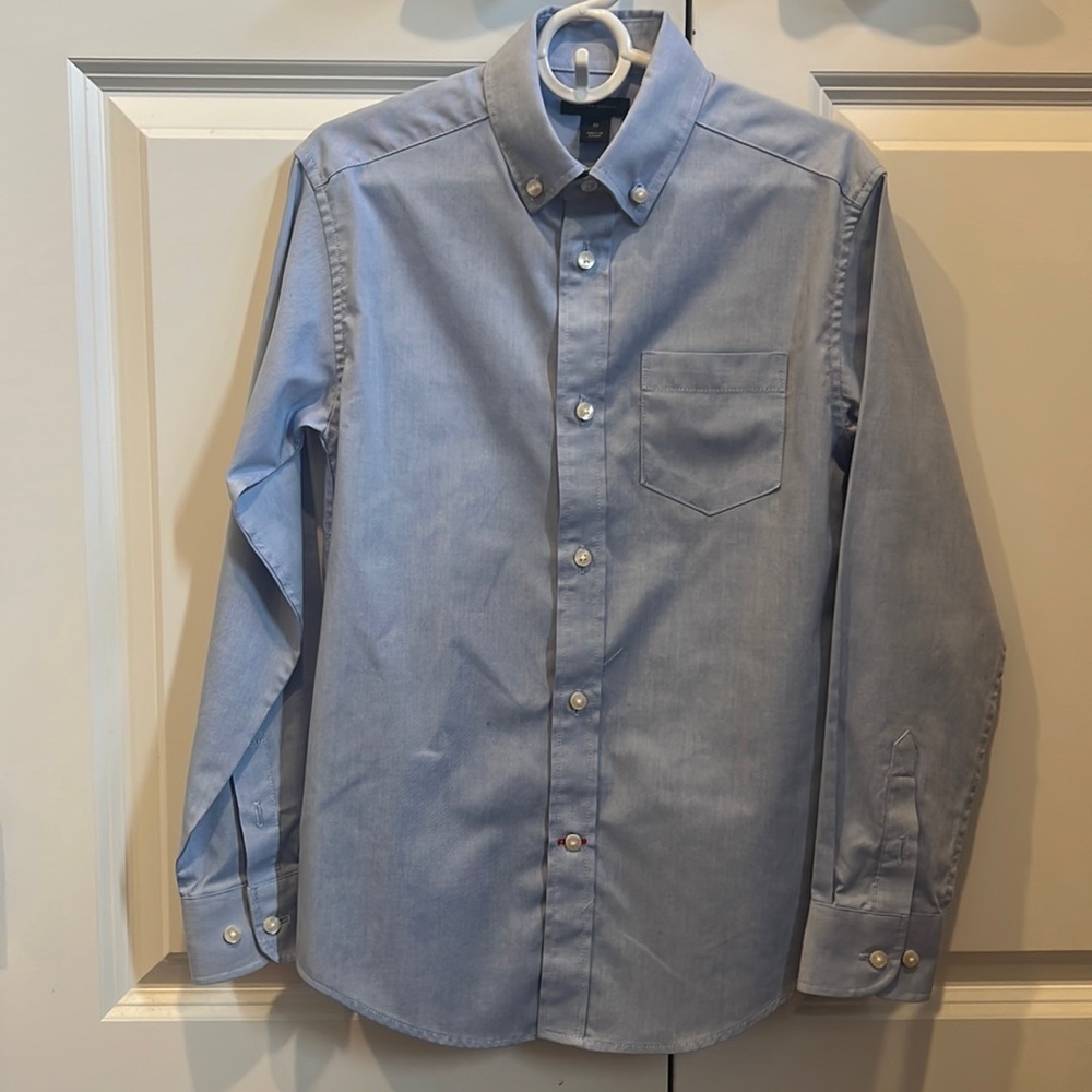 Boys blue dress shirt Size 10